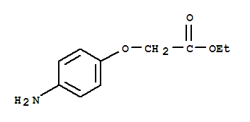 Ethyl 2-(4-aminophenoxy)acetateStructure,20485-38-5Structure Ethyl 2-(4-aminophenoxy)acetate Structure,20485-38-5Structure