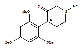 (R)-n-methyl-3-oxo-4-(2,4,6-trimethoxy) piperidineStructure,205506-14-5Structure (R)-n-methyl-3-oxo-4-(2,4,6-trimethoxy) piperidine Structure,205506-14-5Structure