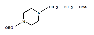1-Piperazinecarboxaldehyde,4-(2-methoxyethyl)-(9ci)Structure,206862-55-7Structure 1-Piperazinecarboxaldehyde,4-(2-methoxyethyl)-(9ci) Structure,206862-55-7Structure