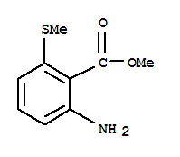 (9ci)-2-氨基-6-(甲基硫代)-苯甲酸甲酯結(jié)構(gòu)式_213340-66-0結(jié)構(gòu)式