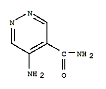 4-Pyridazinecarboxamide,5-amino-(8ci)Structure,21579-40-8Structure 4-Pyridazinecarboxamide,5-amino-(8ci) Structure,21579-40-8Structure