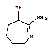 2H-azepin-7-amine,6-ethyl-3,4,5,6-tetrahydro-(9ci)Structure,219477-69-7Structure 2H-azepin-7-amine,6-ethyl-3,4,5,6-tetrahydro-(9ci) Structure,219477-69-7Structure