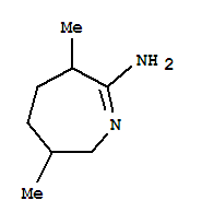 2H-azepin-7-amine,3,4,5,6-tetrahydro-3,6-dimethyl-(9ci)Structure,219477-91-5Structure 2H-azepin-7-amine,3,4,5,6-tetrahydro-3,6-dimethyl-(9ci) Structure,219477-91-5Structure