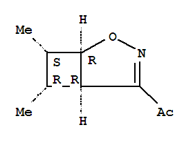 1-[(1r,5r,6r,7s)-6,7-二甲基-2-噁-3-氮雜雙環(huán)[3.2.0]-3-庚烯-乙酮結(jié)構(gòu)式_219597-90-7結(jié)構(gòu)式