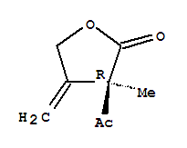 (3r)-(9ci)-3-乙?；?3-甲基-4-亞甲基-2(3H)-呋喃酮結(jié)構(gòu)式_220308-40-7結(jié)構(gòu)式