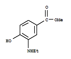 (9ci)-3-(乙基氨基)-4-羥基-苯甲酸甲酯結(jié)構(gòu)式_220844-96-2結(jié)構(gòu)式