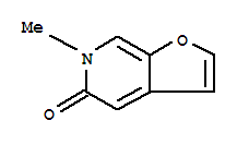 (9ci)-6-甲基-呋喃并[2,3-c]吡啶-5(6h)-酮結構式_221103-85-1結構式