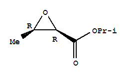 (2r,3r)-(9ci)-3-甲基-環(huán)氧乙烷羧酸-1-甲基乙酯結(jié)構(gòu)式_221203-36-7結(jié)構(gòu)式