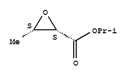 (2s,3s)-(9ci)-3-甲基-環(huán)氧乙烷羧酸-1-甲基乙酯結(jié)構(gòu)式_221203-37-8結(jié)構(gòu)式