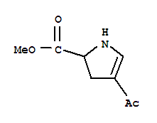1H-pyrrole-2-carboxylic acid, 4-acetyl-2,3-dihydro-, methyl ester (9ci)Structure,222420-86-2Structure 1H-pyrrole-2-carboxylic acid, 4-acetyl-2,3-dihydro-, methyl ester (9ci) Structure,222420-86-2Structure