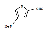 2-Thiophenecarboxaldehyde, 4-(methylthio)-(9ci)Structure,222554-16-7Structure 2-Thiophenecarboxaldehyde, 4-(methylthio)-(9ci) Structure,222554-16-7Structure