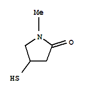 2-Pyrrolidinone,4-mercapto-1-methyl-(9ci)Structure,222856-41-9Structure 2-Pyrrolidinone,4-mercapto-1-methyl-(9ci) Structure,222856-41-9Structure