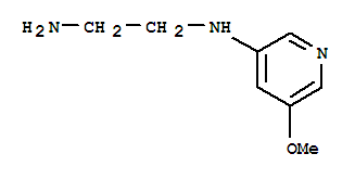 N-(5-methoxy-pyridin-3-yl)-ethylenediamineStructure,223799-27-7Structure N-(5-methoxy-pyridin-3-yl)-ethylenediamine Structure,223799-27-7Structure