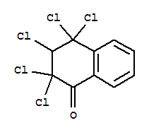 2,2,3,4,4-Pentachloro-1,2,3,4-tetrahydronaphthalen-1-oneStructure,2243-28-9Structure 2,2,3,4,4-Pentachloro-1,2,3,4-tetrahydronaphthalen-1-one Structure,2243-28-9Structure