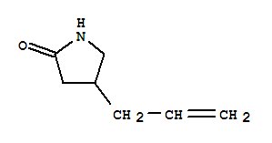 2-Pyrrolidinone,4-(2-propenyl)-(9ci)Structure,224561-50-6Structure 2-Pyrrolidinone,4-(2-propenyl)-(9ci) Structure,224561-50-6Structure