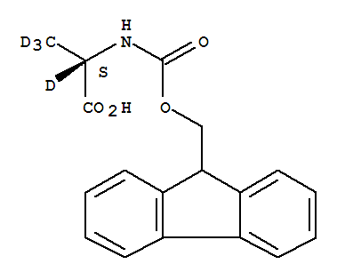 Fmoc-L-丙氨酸-D4氘代結(jié)構(gòu)式_225101-69-9結(jié)構(gòu)式