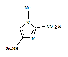 1H-imidazole-2-carboxylic acid, 4-(acetylamino)-1-methyl- Structure,225667-16-3Structure