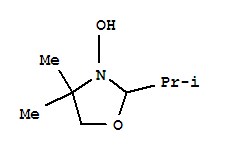 (9ci)-3-羥基-4,4-二甲基-2-(1-甲基乙基)-噁唑啉結(jié)構(gòu)式_227000-22-8結(jié)構(gòu)式