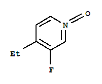Pyridine, 4-ethyl-3-fluoro-, 1-oxide (9ci)Structure,231296-55-2Structure Pyridine, 4-ethyl-3-fluoro-, 1-oxide (9ci) Structure,231296-55-2Structure