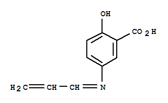 (9ci)-2-羥基-5-(2-丙烯基氨基)-苯甲酸結(jié)構(gòu)式_233673-02-4結(jié)構(gòu)式