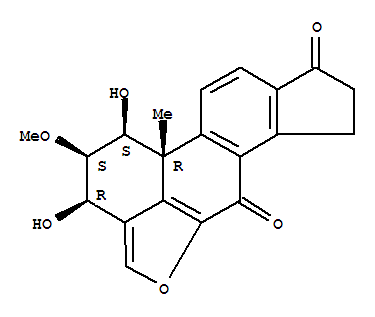 綠毛菌醇結構式_23820-80-6結構式