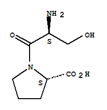 L-絲氨酰-L-脯氨酸結構式_23827-93-2結構式