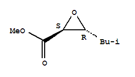 (2s,3r)-(9ci)-3-(2-甲基丙基)-環(huán)氧乙烷羧酸甲酯結(jié)構(gòu)式_238413-43-9結(jié)構(gòu)式