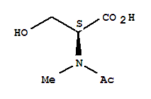 (9ci)-n-乙?；?n-甲基-L-絲氨酸結(jié)構(gòu)式_239106-36-6結(jié)構(gòu)式