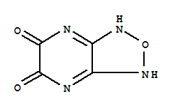 (9ci)-[1,2,5]噁二唑并[3,4-b]吡嗪-5,6(1h,3h)-二酮結(jié)構(gòu)式_24294-89-1結(jié)構(gòu)式