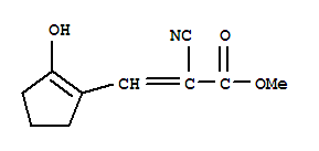 2-Propenoicacid,2-cyano-3-(2-hydroxy-1-cyclopenten-1-yl)-,methylester(9ci)Structure,243988-73-0Structure 2-Propenoicacid,2-cyano-3-(2-hydroxy-1-cyclopenten-1-yl)-,methylester(9ci) Structure,243988-73-0Structure