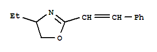 Oxazole, 4-ethyl-4,5-dihydro-2-(2-phenylethenyl)-(9ci)Structure,246240-63-1Structure Oxazole, 4-ethyl-4,5-dihydro-2-(2-phenylethenyl)-(9ci) Structure,246240-63-1Structure