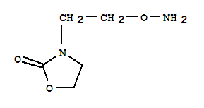 (9ci)-3-[2-(氨基氧基)乙基]-2-噁唑烷酮結構式_248275-24-3結構式