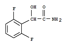 Benzeneacetamide, 2,6-difluoro--alpha--hydroxy-Structure,251366-91-3Structure Benzeneacetamide, 2,6-difluoro--alpha--hydroxy- Structure,251366-91-3Structure