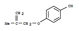 (9ci)-4-[(2-甲基-2-丙烯基)氧基]-苯甲腈結(jié)構(gòu)式_254746-60-6結(jié)構(gòu)式