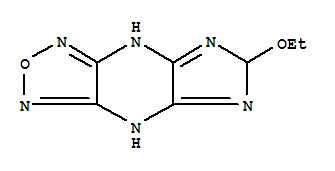 1H-imidazo[4,5-b][1,2,5]oxadiazolo[3,4-e]pyrazine,6-ethoxy-3,6-dihydro-(9ci) Structure,255867-21-1Structure