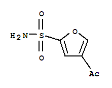(9ci)-4-乙?；?2-呋喃磺酰胺結(jié)構(gòu)式_256373-95-2結(jié)構(gòu)式