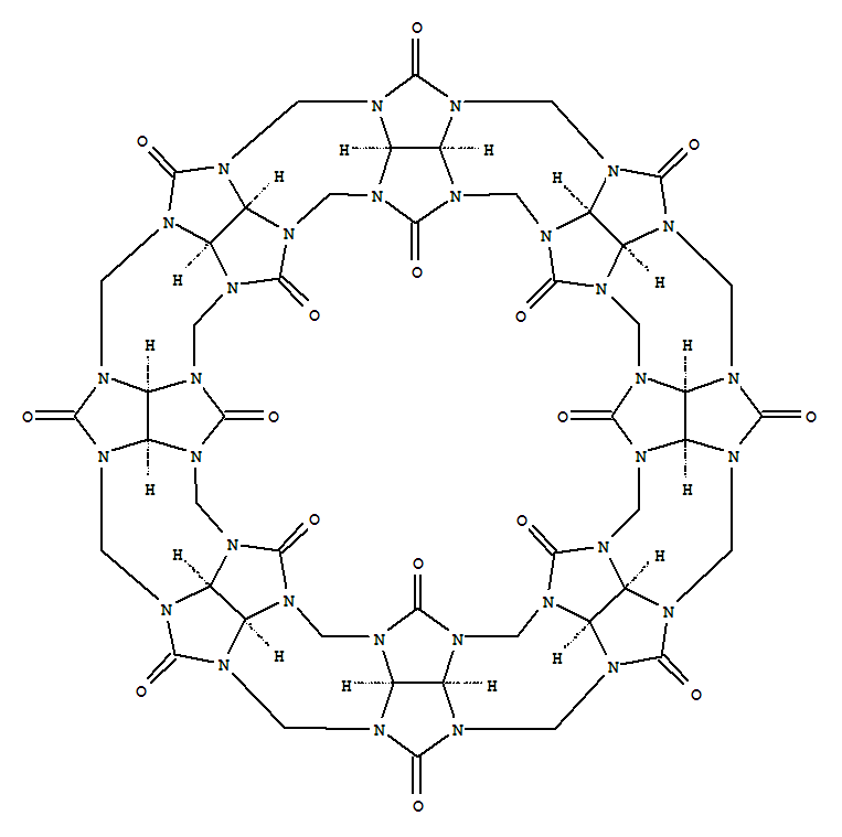 葫蘆脲[8]結(jié)構(gòu)式_259886-51-6結(jié)構(gòu)式