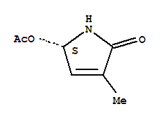 (5s)-(9ci)-5-(乙?；趸?-1,5-二氫-3-甲基-2H-吡咯-2-酮結(jié)構(gòu)式_261509-55-1結(jié)構(gòu)式