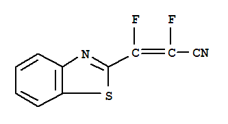 2-Propenenitrile,3-(2-benzothiazolyl)-2,3-difluoro-(9ci)Structure,26418-15-5Structure 2-Propenenitrile,3-(2-benzothiazolyl)-2,3-difluoro-(9ci) Structure,26418-15-5Structure