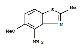 4-Benzothiazolamine,5-methoxy-2-methyl-(9ci)Structure,265312-59-2Structure 4-Benzothiazolamine,5-methoxy-2-methyl-(9ci) Structure,265312-59-2Structure