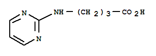 (9ci)-4-(2-嘧啶氨基)-丁酸結構式_27179-33-5結構式