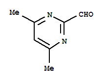 2-Pyrimidinecarboxaldehyde, 4,6-dimethyl-(8ci,9ci)Structure,27427-90-3Structure 2-Pyrimidinecarboxaldehyde, 4,6-dimethyl-(8ci,9ci) Structure,27427-90-3Structure