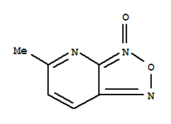 5-甲基-[1,2,5]噁二唑并[3,4-b]吡啶 3-氧化物結(jié)構(gòu)式_27808-55-5結(jié)構(gòu)式