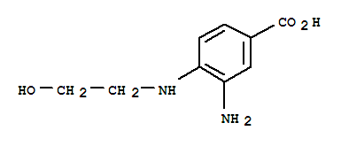 (9ci)-3-氨基-4-[(2-羥基乙基)氨基]-苯甲酸結(jié)構(gòu)式_279227-01-9結(jié)構(gòu)式