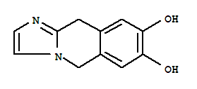 (9ci)-5,10-二氫-咪唑并[1,2-b]異喹啉-7,8-二醇結(jié)構(gòu)式_279254-16-9結(jié)構(gòu)式