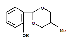 Phenol, o-(5-methyl-m-dioxan-2-yl)-(8ci)Structure,27942-91-2Structure Phenol, o-(5-methyl-m-dioxan-2-yl)-(8ci) Structure,27942-91-2Structure
