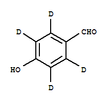 4-Hydroxybenzaldehyde-2,3,5,6-d4Structure,284474-52-8Structure 4-Hydroxybenzaldehyde-2,3,5,6-d4 Structure,284474-52-8Structure