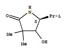 2-Pyrrolidinone,4-hydroxy-3,3-dimethyl-5-(1-methylethyl)-,(5s)-(9ci)Structure,289622-52-2Structure 2-Pyrrolidinone,4-hydroxy-3,3-dimethyl-5-(1-methylethyl)-,(5s)-(9ci) Structure,289622-52-2Structure