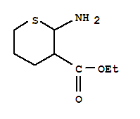 2H-thiopyran-3-carboxylicacid,2-aminotetrahydro-,ethylester(8ci)Structure,29108-10-9Structure 2H-thiopyran-3-carboxylicacid,2-aminotetrahydro-,ethylester(8ci) Structure,29108-10-9Structure