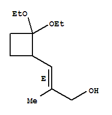 2-Propen-1-ol,3-(2,2-diethoxycyclobutyl)-2-methyl-,(2e)-(9ci)Structure,291537-74-1Structure 2-Propen-1-ol,3-(2,2-diethoxycyclobutyl)-2-methyl-,(2e)-(9ci) Structure,291537-74-1Structure